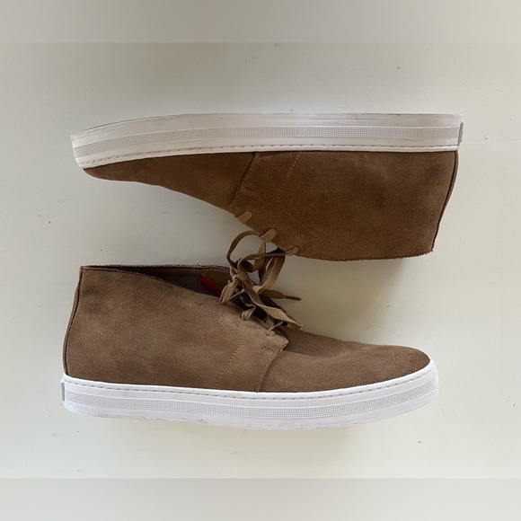Sorel Cstreet Suede Waterproof Chukka Sneaker in Brown, size 11.5 main image 4